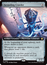 Scrawling Crawler (FDN-486) - Foundations: (Extended Art) Foil