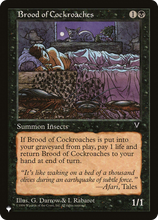 Brood of Cockroaches (PLST-VIS-53) - The List