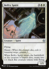 Belfry Spirit [The List]