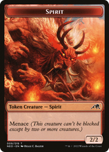 Spirit Token (009) [Kamigawa: Neon Dynasty Tokens]