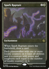 Spark Rupture (Foil Etched) [March of the Machine: The Aftermath]