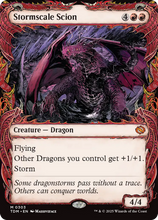 Stormscale Scion (Showcase) (TDM-303) - Tarkir: Dragonstorm