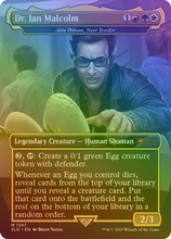Dr. Ian Malcolm - Atla Palani, Nest Tender (Rainbow Foil) [Secret Lair Drop Series]