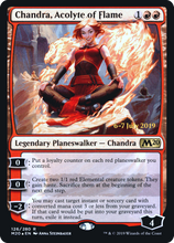 Chandra, Acolyte of Flame [Core Set 2020 Prerelease Promos]