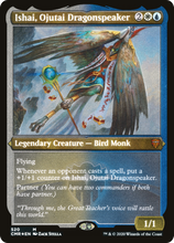 Ishai, Ojutai Dragonspeaker (Etched) [Commander Legends]