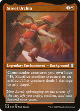 Street Urchin (Foil Etched) [Commander Legends: Battle for Baldur's Gate]
