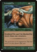 Ironhoof Ox (PLST-P02-130) - The List