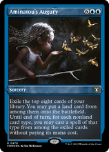 Aminatou's Augury (Foil Etched) [Commander Masters]