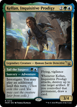 Kellan, Inquisitive Prodigy // Tail the Suspect [Murders at Karlov Manor]