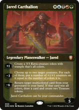 Jared Carthalion (Showcase Display Commander) [Dominaria United Commander]