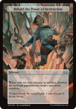 Behold the Power of Destruction (DSC-328) - Duskmourn: House of Horror Commander Foil