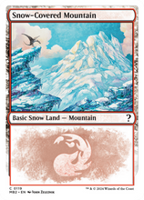 Snow-Covered Mountain (MB2-119) - Mystery Booster 2: (snow)