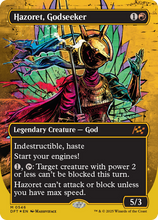 Hazoret, Godseeker (Borderless) (First-Place Foil) (-546) - Aetherdrift