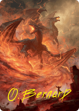 Rite of the Dragoncaller // Rite of the Dragoncaller (AFDN-038) - Foundations Art Series (Borderless)