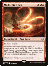 Maddening Hex [Dungeons & Dragons: Adventures in the Forgotten Realms Commander]