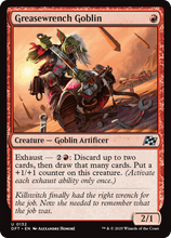 Greasewrench Goblin (-132) - Aetherdrift Foil