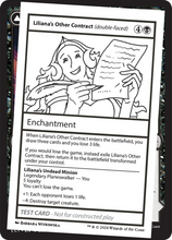 Liliana's Other Contract // Liliana's Undead Minion (MB2-999-LOC) - Mystery Booster 2