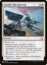 Sunder the Gateway (PLST-MOM-39) - The List
