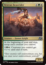 Veteran Beastrider (-226) - Aetherdrift Foil