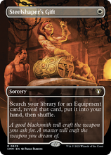 Steelshaper's Gift (Borderless Alternate Art) [Commander Masters]