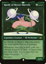 Hardy of Myra's Marvels (Showcase) (Galaxy Foil) [Unfinity]