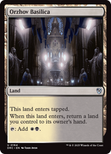 Orzhov Basilica (-164) - Commander: Aetherdrift
