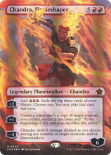 Chandra, Flameshaper (FDN-420) - Foundations (Borderless) Foil