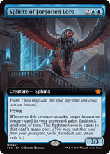 Sphinx of Forgotten Lore (FDN-457) - Foundations: (Extended Art)