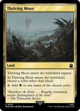 Thriving Moor (Surge Foil) [Doctor Who]