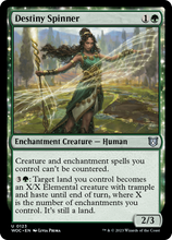 Destiny Spinner [Wilds of Eldraine Commander]