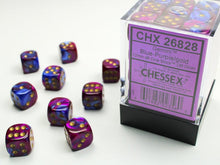 Chessex - 12mm d6 Dice Block (36 dice) - Various Colours