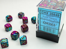 Chessex - 12mm d6 Dice Block (36 dice) - Various Colours