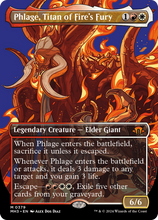 Phlage, Titan of Fire's Fury (Borderless) [Modern Horizons 3]