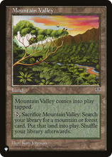 Mountain Valley (PLST-MIR-328) - The List