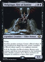 Shilgengar, Sire of Famine [Modern Horizons 3 Prerelease Promos]