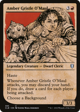 Amber Gristle O'Maul (Showcase) [Commander Legends: Battle for Baldur's Gate]