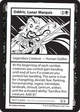 Oddric, Lunar Marquis (MB2-999-OLM) - Mystery Booster 2