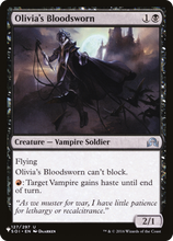 Olivia's Bloodsworn (PLST-SOI-127) - The List