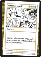 Wrath of Leknif (MB2-999-WOL) - Mystery Booster 2 Foil