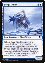Berg Strider (PLST-KHM-47) - The List: (snow)