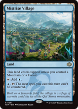 Mistrise Village (TDM-261) - Tarkir: Dragonstorm Foil