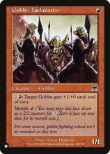 Goblin Taskmaster (PLST-ONS-210) - The List