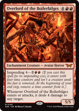 "Overlord of the Boilerbilges" (DSK-146) - Duskmourn: House of Horror Foil
