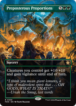 Preposterous Proportions (FDN-338) - Foundations (Borderless)