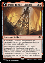 Brass's Tunnel-Grinder // Tecutlan, The Searing Rift [The Lost Caverns of Ixalan]