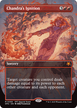 Chandra's Ignition (Borderless) (-089) - Aetherdrift