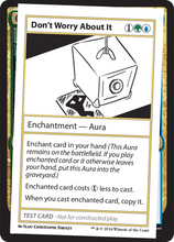 Don't Worry About It (MB2-999-DWAI) - Mystery Booster 2