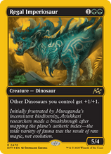 Regal Imperiosaur (First-Place Foil) (-470) - Aetherdrift
