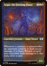 Aegar, the Freezing Flame (Foil Etched) [Multiverse Legends]