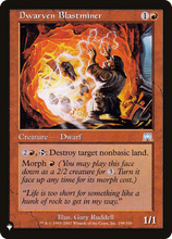 Dwarven Blastminer (PLST-ONS-199) - The List